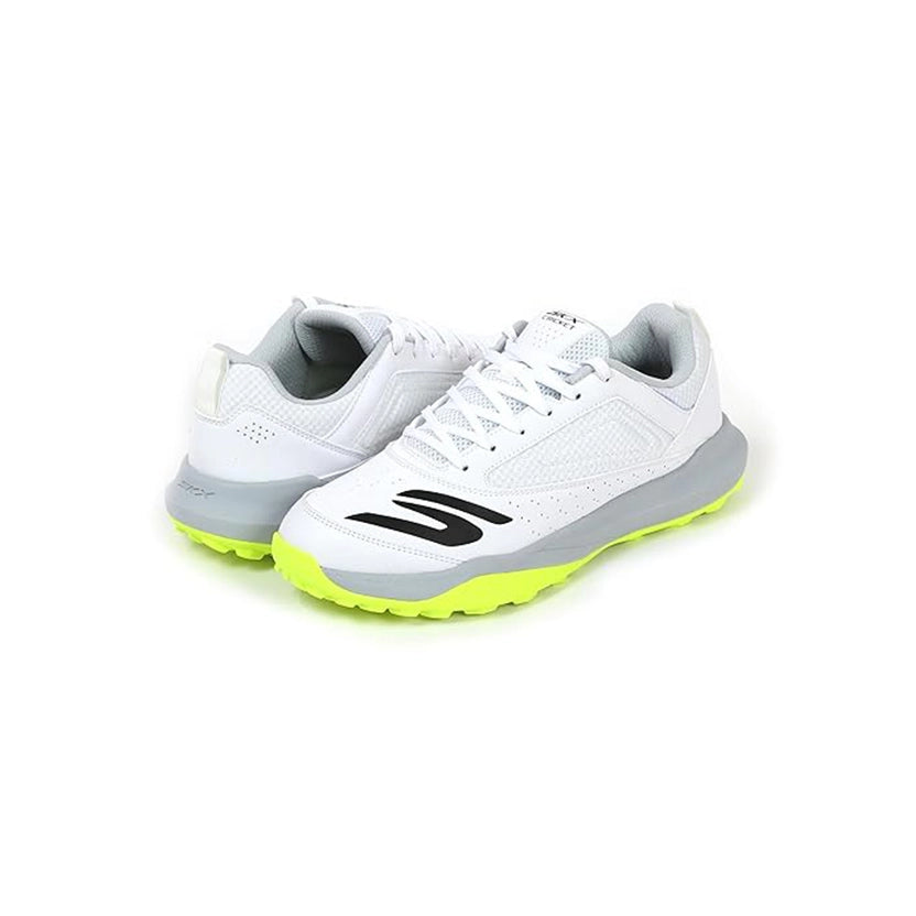 Skechers Cricket Elite – All-Rounder Rubber Cleat Edition White/Yellow