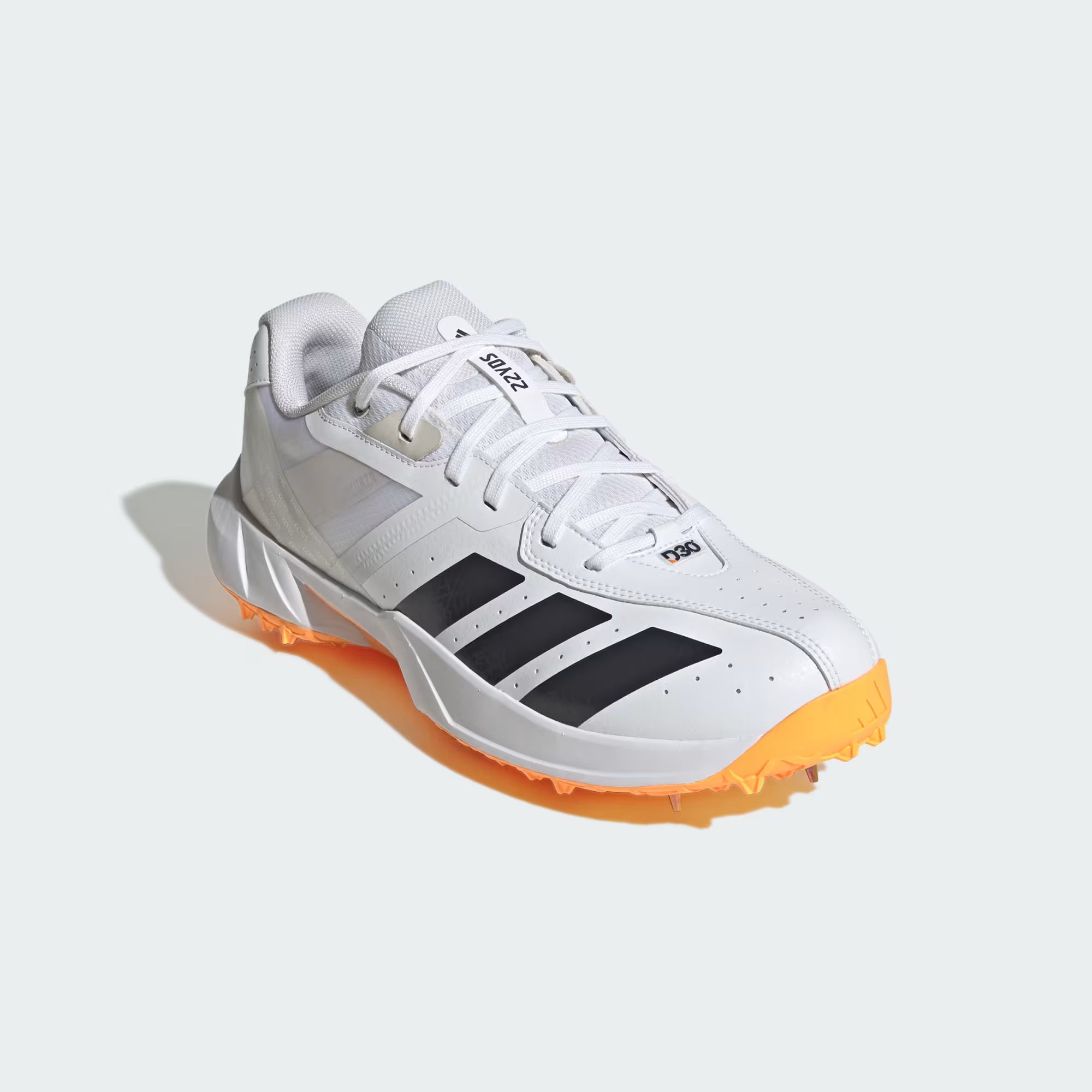 Adidas 22YDS Incurza Cricket Spike Shoes Cloud White / Aurora Onix / Core Black