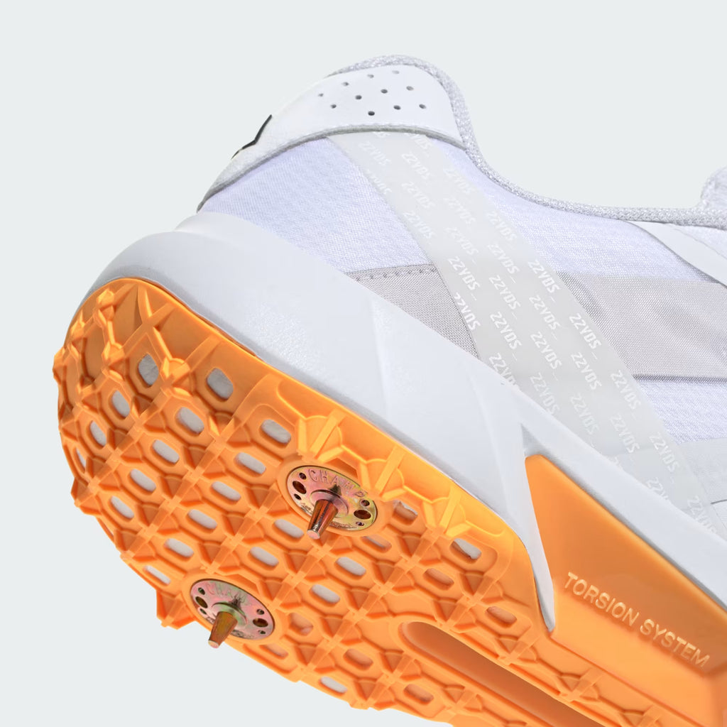 Adidas 22YDS Incurza Cricket Spike Shoes Cloud White / Aurora Onix / Core Black