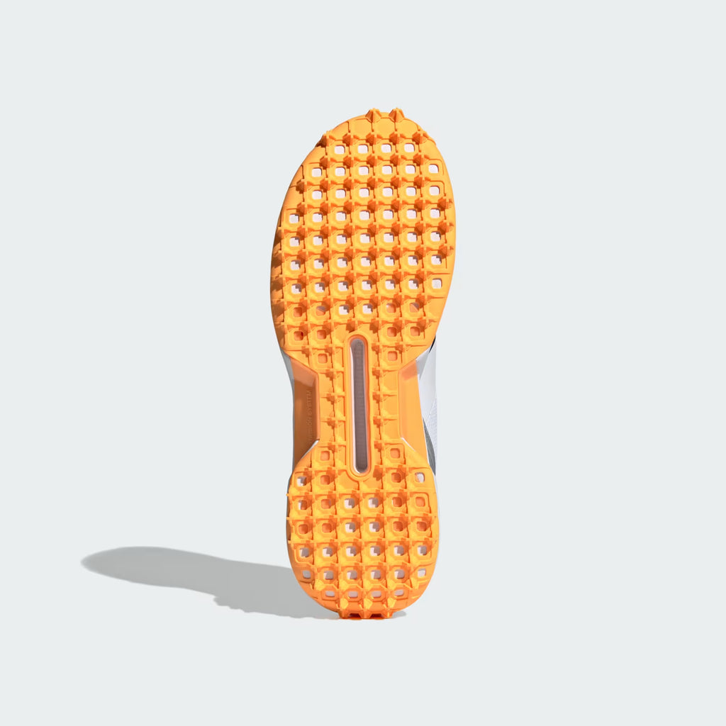 Adidas 22YDS Spikeless Cricket Shoes Cloud White / Aurora Onix / Lucid Tangerine