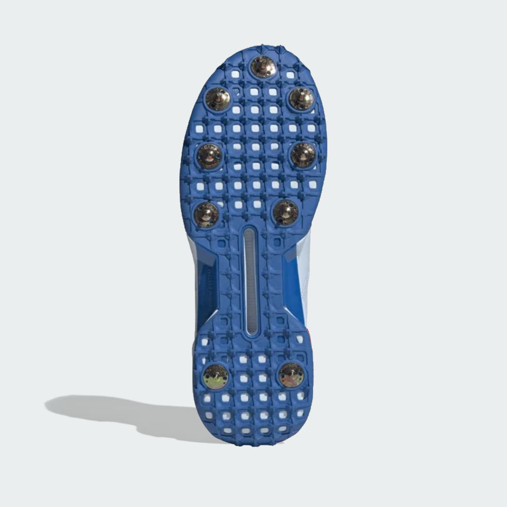 adidas 22YDS Spike Cricket Shoes Crystal Sky / Pure Ruby / Bright Royal