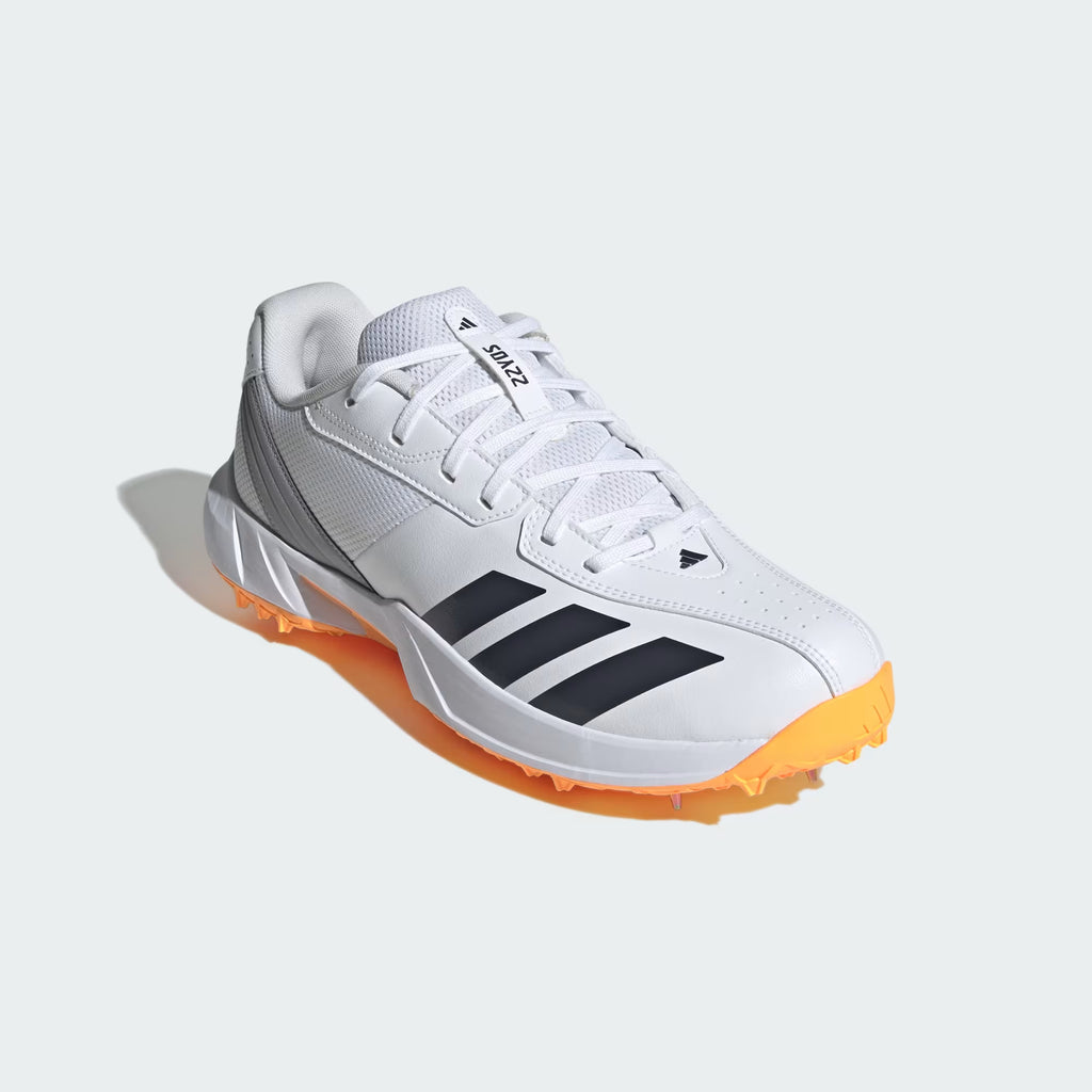 22YDS Spike Cricket Shoes Cloud White / Aurora Onix / Lucid Tangerine