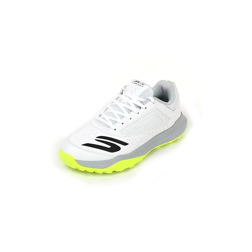 Skechers Cricket Elite – All-Rounder Rubber Cleat Edition White/Yellow