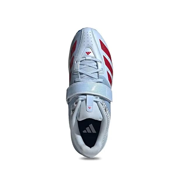 Adidas Adipower Incurza Cricket Spike Shoes Cloud White / Lucid Blue / Solar Red