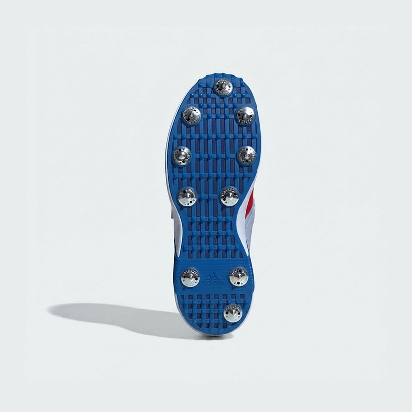Adidas Adipower Incurza Cricket Spike Shoes Cloud White / Lucid Blue / Solar Red