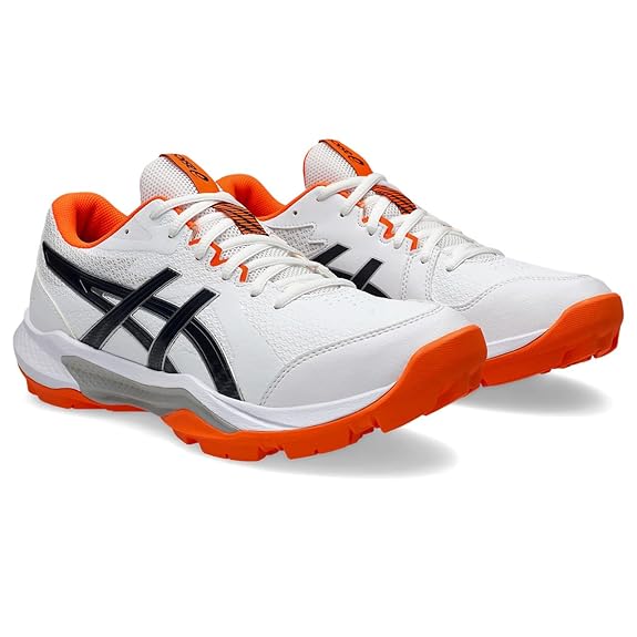ASICS Gel‑Peake 3 – White/Midnight (Cricket Shoes)