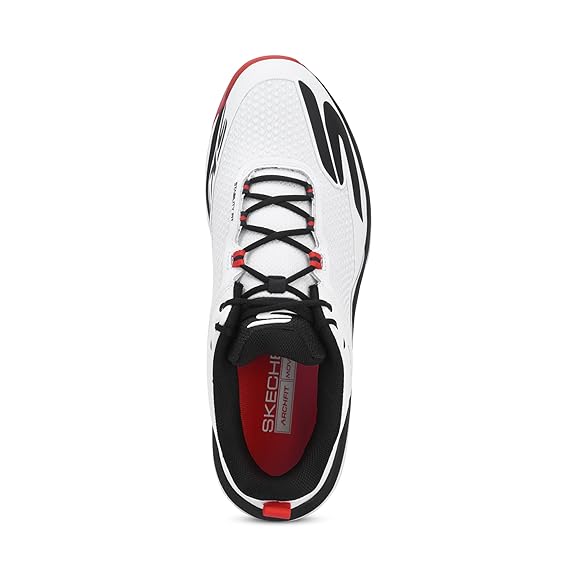 Sketchers Cricket Elite Spkies White/Black/Red