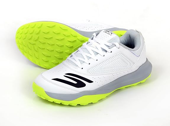 Skechers Cricket Elite – All-Rounder Rubber Cleat Edition White/Yellow
