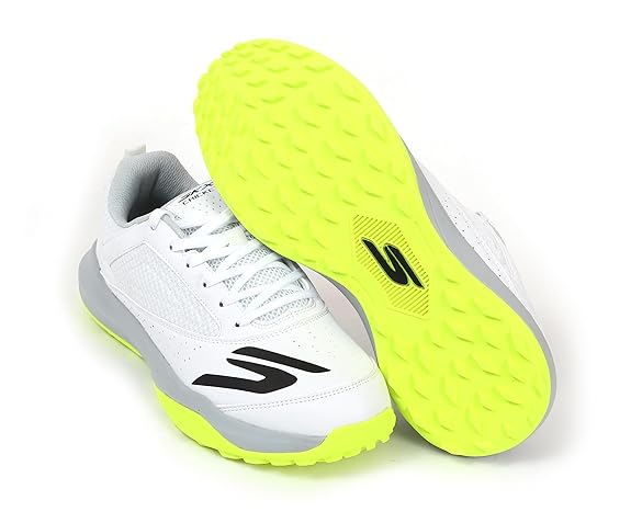 Skechers Cricket Elite – All-Rounder Rubber Cleat Edition White/Yellow