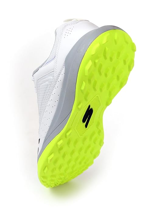 Skechers Cricket Elite – All-Rounder Rubber Cleat Edition White/Yellow