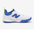 New Balance CK4020 N5 Cricket Shoes (White / Blue turf version)