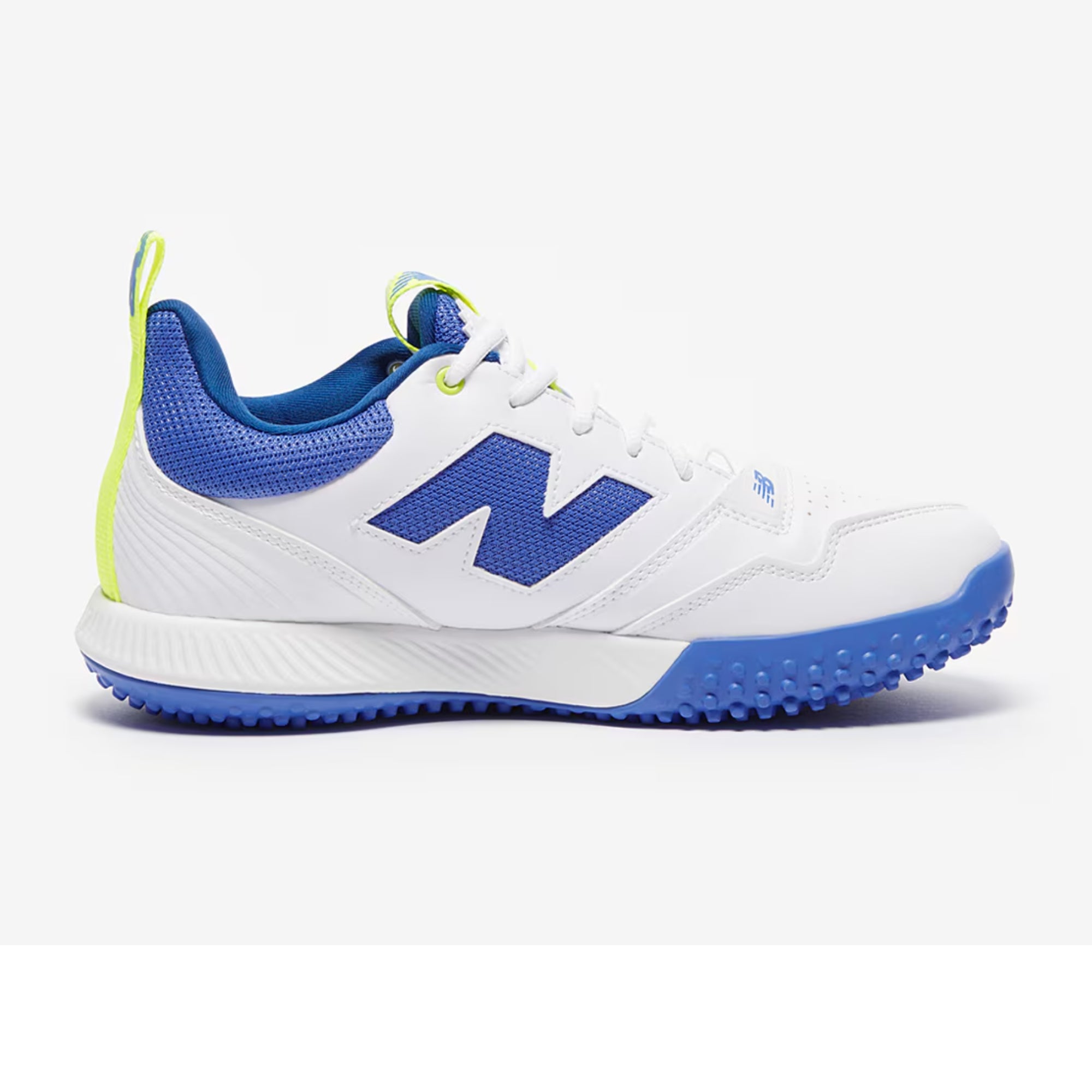 New Balance CK4020 N5 Cricket Shoes (White / Blue turf version)