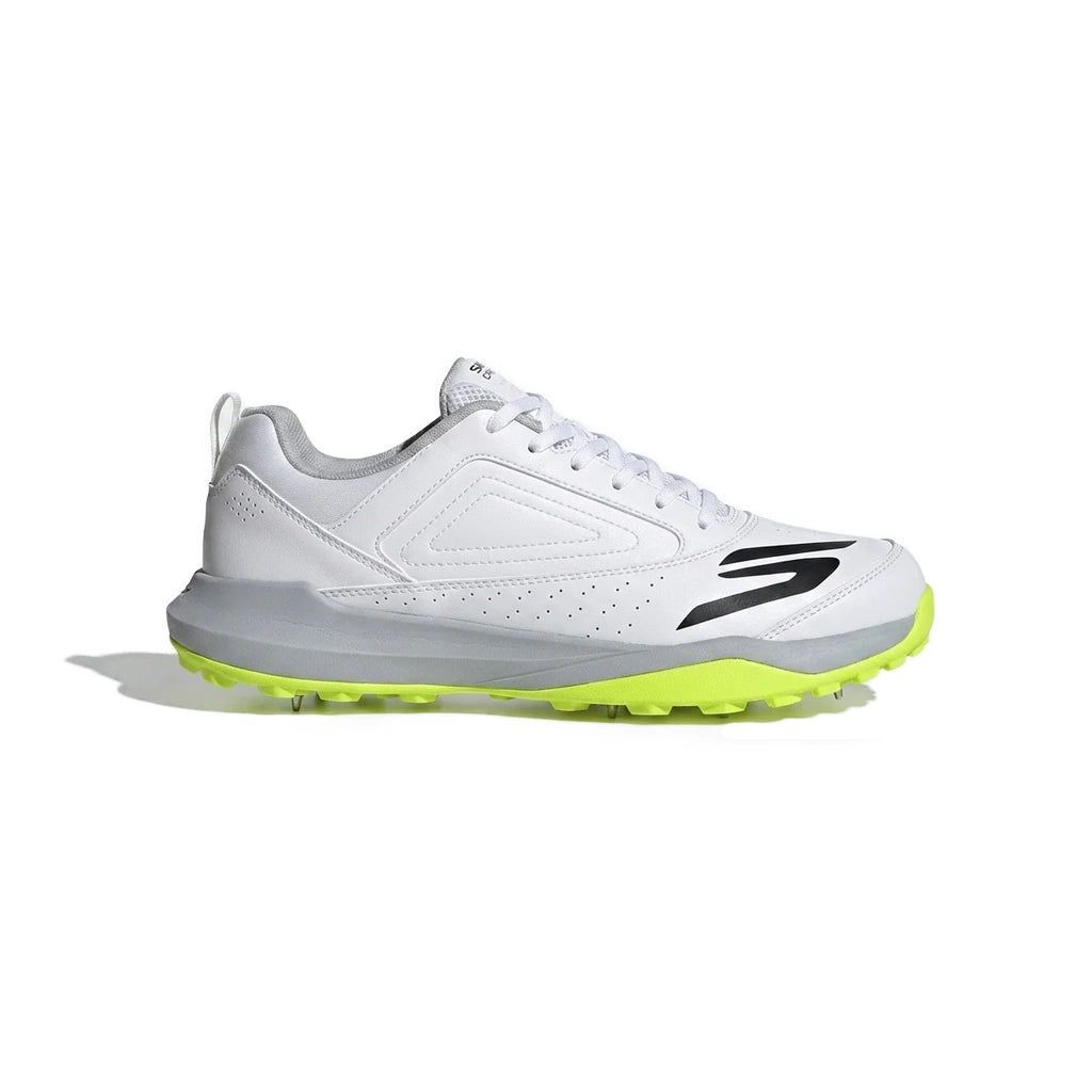 Skechers Cricket Elite – All-Rounder Rubber Cleat Edition White/Yellow