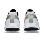 ASICS GEL‑100 NOT OUT Cricket Shoes – White / Black