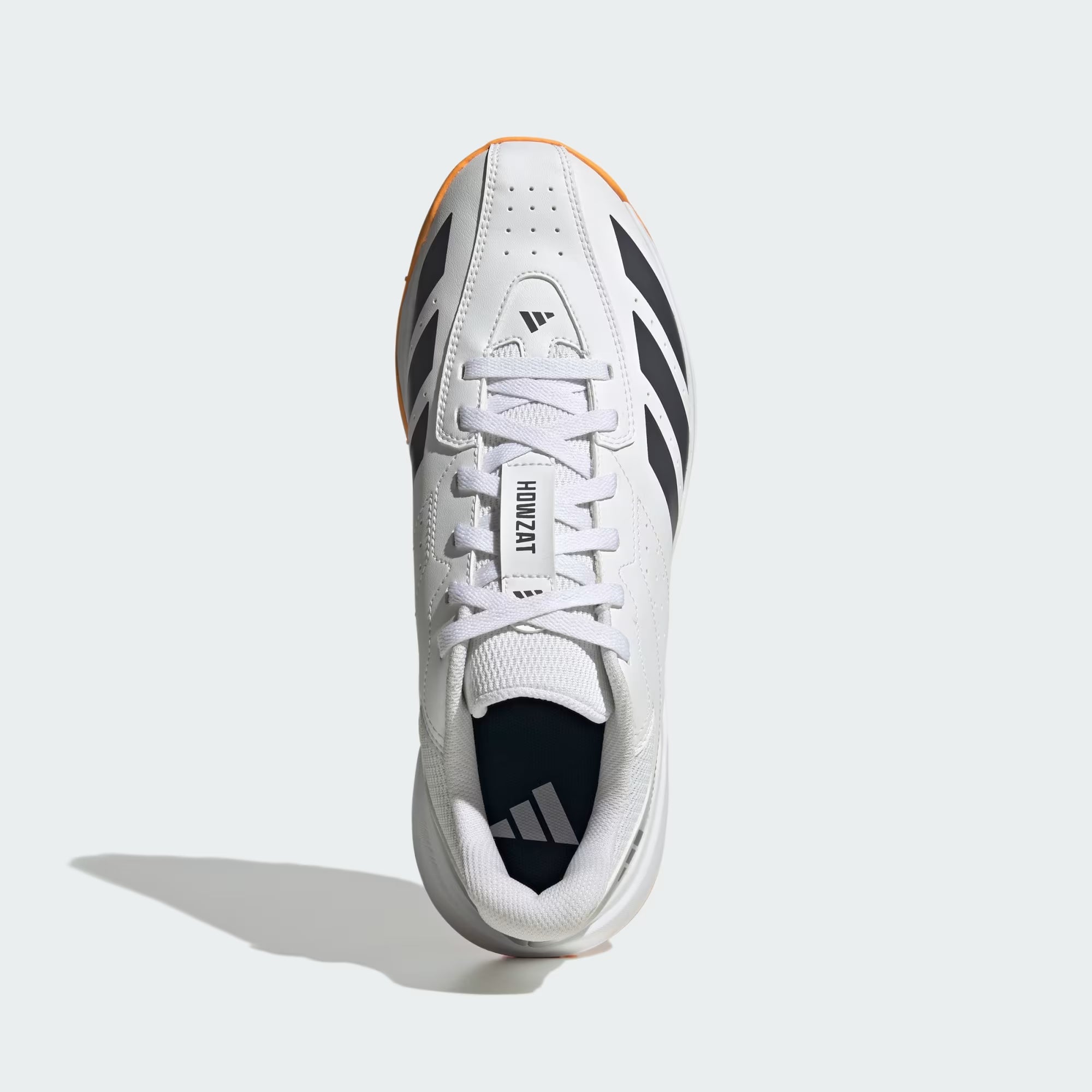 adidas Howzat Spikeless Cricket Shoes Cloud White / Aurora Onix / Lucid Tangerine