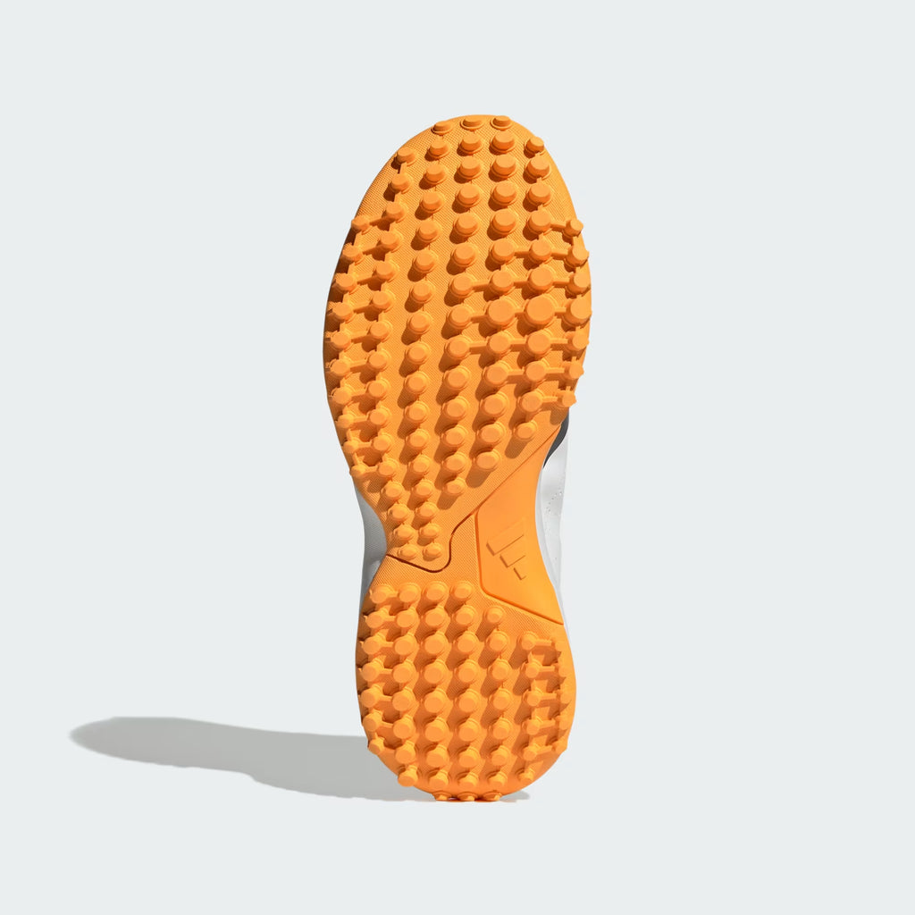 adidas Howzat Spikeless Cricket Shoes Cloud White / Aurora Onix / Lucid Tangerine
