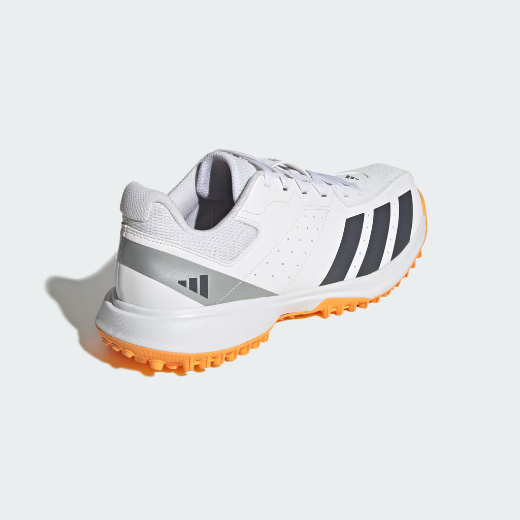 adidas Howzat Spikeless Cricket Shoes Cloud White / Aurora Onix / Lucid Tangerine